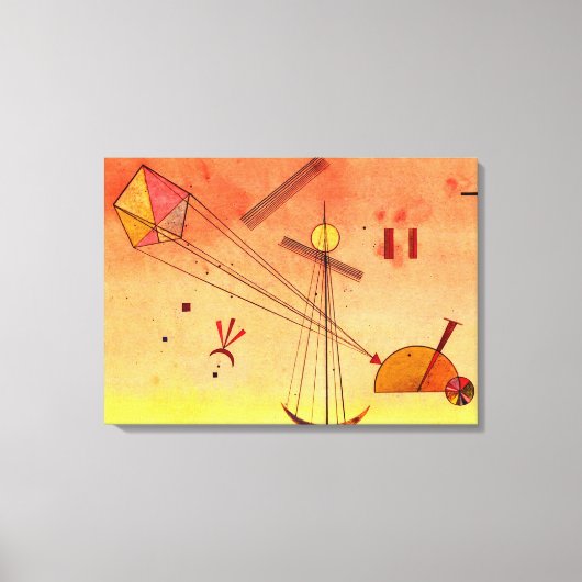 Kandinsky - Light Attachment Canvas Afdruk (Voorkant)