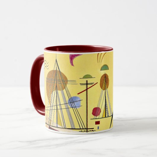 Kandinsky - Line-Spot Mok (Voorkant links)