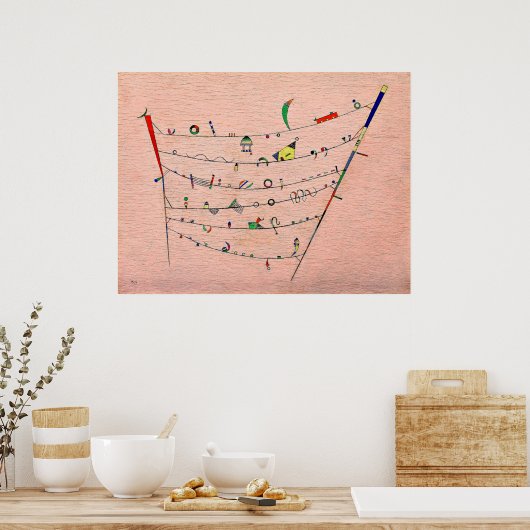 Kandinsky - Little Accents Poster (Keuken)