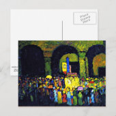 Kandinsky - Ludwigkirche in Murnau Briefkaart (Voorkant / Achterkant)