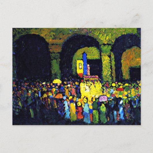 Kandinsky - Ludwigkirche in Murnau Briefkaart (Voorkant)