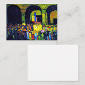 Kandinsky - Ludwigkirche in Murnau Notitiekaartje (Voorkant / Achterkant)