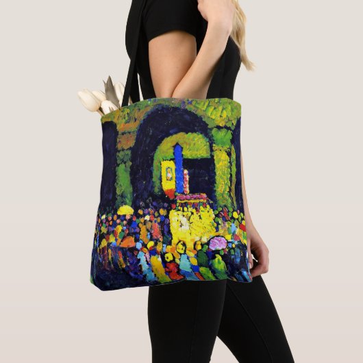 Kandinsky - Ludwigkirche in Murnau, Tote Bag (Dichtbij)