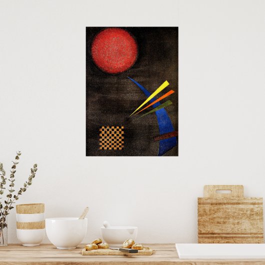 Kandinsky - matig poster (Keuken)