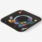 Kandinsky - Meerdere Borden voor cirkelpapier Papieren Bordje (Gebogen)