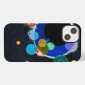 Kandinsky Meerdere Cirkels Abstract iPhone Hoesje (Achterkant horizontaal)