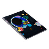 Kandinsky Meerdere Cirkels Abstract Notitieboek (Rechterzijde)