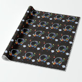 Kandinsky - Meerdere Cirkels Cadeaupapier (Uitgerold)
