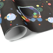 Kandinsky - Meerdere Cirkels Cadeaupapier (Rol Hoek)