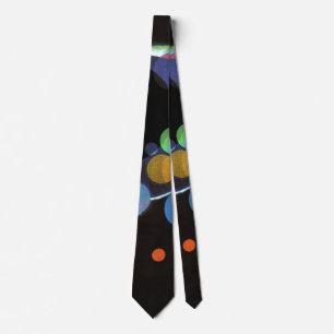 Kandinsky - Meerdere Cirkels Stropdas