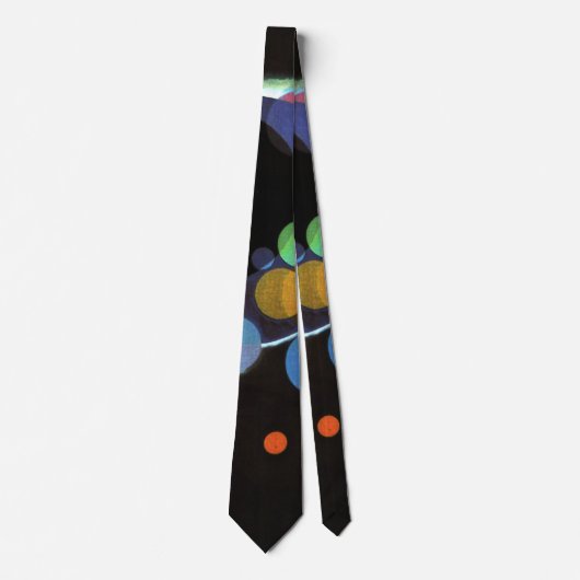 Kandinsky - Meerdere Cirkels Stropdas (Voorkant)