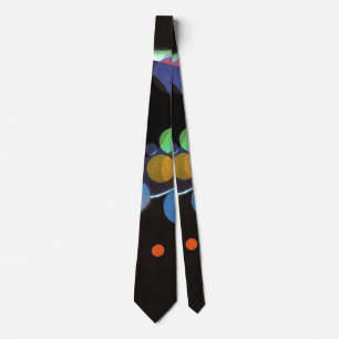 Kandinsky - Meerdere Cirkels Stropdas