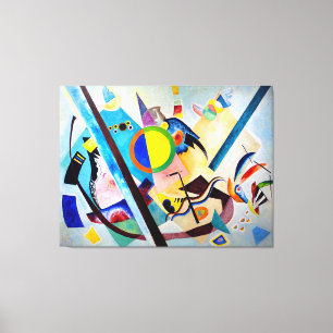KANDINSKY - MEERKLEURIGE CIRKEL - 1921 - Bauhaus - Canvas Afdruk
