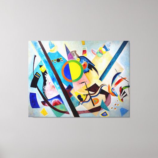 KANDINSKY - MEERKLEURIGE CIRKEL - 1921 - Bauhaus - Canvas Afdruk (Voorkant)