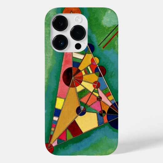 Kandinsky - Meerkleurige Driehoek, Case-Mate iPhone Case (Achterkant)