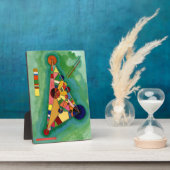 Kandinsky - Meerkleurige Driehoek Fotoplaat (Zijkant)