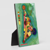 Kandinsky - Meerkleurige Driehoek Fotoplaat (Zijkant)