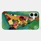 Kandinsky - Meerkleurige Driehoek iPhone Hoesje (Achterkant horizontaal)