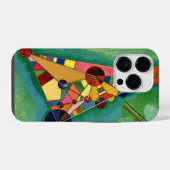 Kandinsky - Meerkleurige Driehoek, iPhone Hoesje (Achterkant horizontaal)
