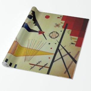 Kandinsky Merry Structure Abstracte kunstwerken Cadeaupapier