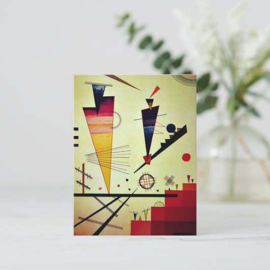 Kandinsky - Merry Structure Briefkaart (Staand voorkant)