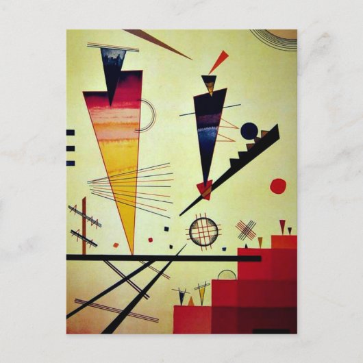 Kandinsky - Merry Structure Briefkaart (Voorkant)
