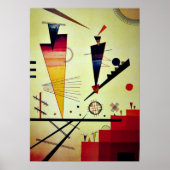 Kandinsky - Merry Structure Poster (Voorkant)