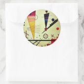 Kandinsky - Merry Structure Ronde Sticker (Tas)