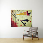 Kandinsky - Merry Structure Wandkleed (In Situ (horizontaal))