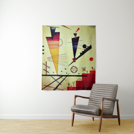 Kandinsky - Merry Structure Wandkleed (In situ)