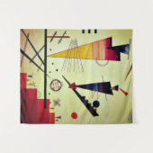 Kandinsky - Merry Structure Wandkleed (Voorkant (horizontaal))