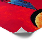 Kandinsky Mit und Gegen Abstract Poster voor schil (Hoek)