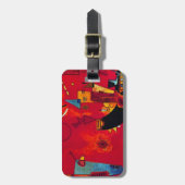 Kandinsky Mit und Gegen Bagagelabel (Voorkant verticaal)