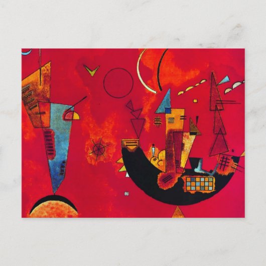 Kandinsky Mit und Gegen Briefkaart (Voorkant)