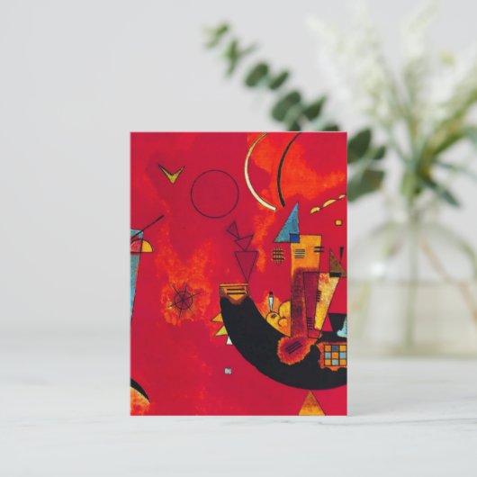 Kandinsky Mit und Gegen Briefkaart (Staand voorkant)