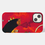 Kandinsky Mit und Gegen iPad Air Hoesje iPhone Hoesje (Achterkant horizontaal)