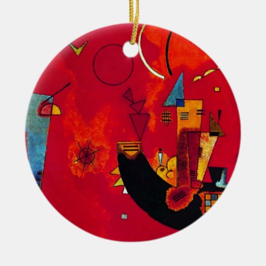 Kandinsky Mit und Gegen Keramisch Ornament (Voorkant)