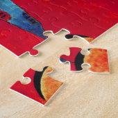 Kandinsky Mit und Gegen Legpuzzel (Zijkant)