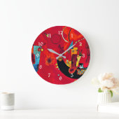 Kandinsky - Mit und Gegen (met en tegen) Grote Klok (Huis)