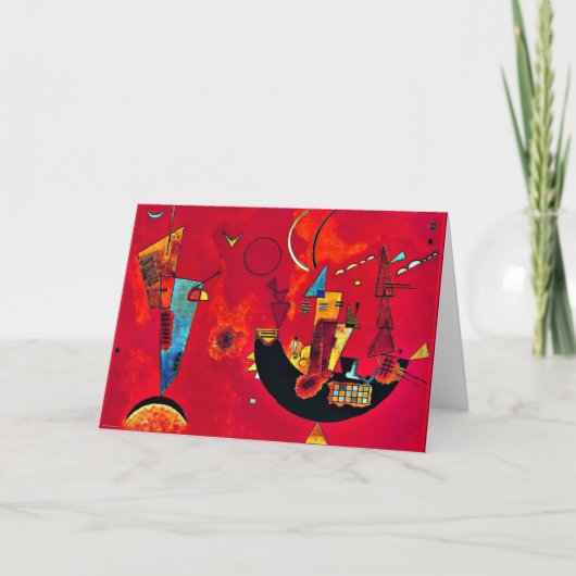Kandinsky - Mit und Gegen (met en tegen) Kaart (Voorkant)