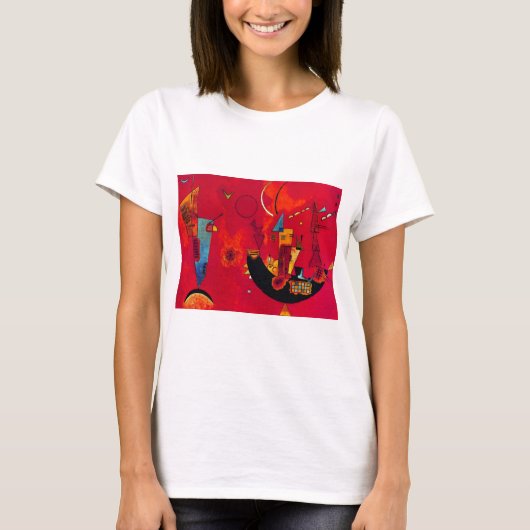 Kandinsky Mit und Gegen T-shirt (Voorkant)