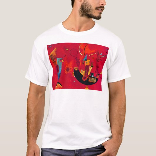 Kandinsky Mit und Gegen T-shirt (Voorkant)