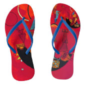 Kandinsky Mit und Gegen Teenslippers (Voetbed)