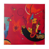 Kandinsky Mit und Gegen Tegeltje (Voorkant)
