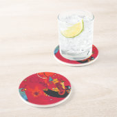 Kandinsky Mit und Gegen Zandsteen Onderzetter (Zijkant)