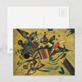Kandinsky Modern Absract Expressionist Artwork Briefkaart (Voorkant / Achterkant)