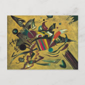 Kandinsky Modern Absract Expressionist Artwork Briefkaart (Voorkant)