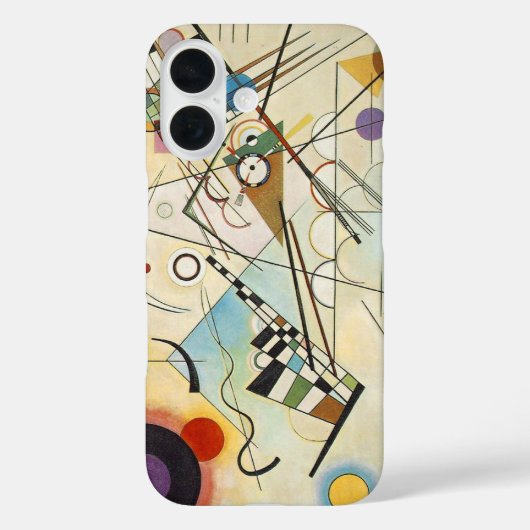 Kandinsky Modern Absract Expressionist Artwork Case-Mate iPhone Case (Achterkant)