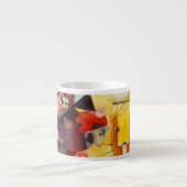 Kandinsky Modern Absract Expressionist Artwork Espresso Kop (Voorkant)