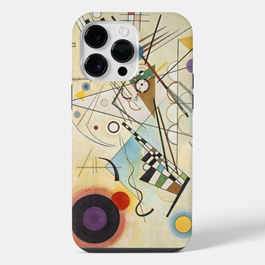 Kandinsky Modern Absract Expressionist Artwork iPhone Hoesje (Achterkant)